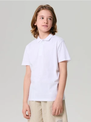 Sinsay - Koszulka polo - biały