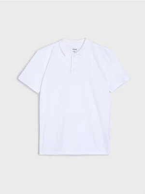 Sinsay - Koszulka polo - biały