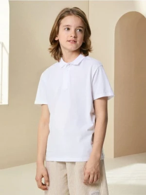 Sinsay - Koszulka polo - biały