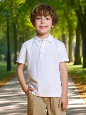 Sinsay - Koszulka polo - biały