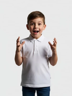 Sinsay - Koszulka polo - biały