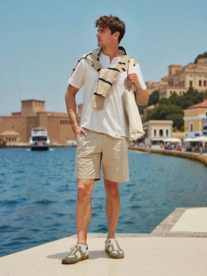 Sinsay - Koszulka polo - biały