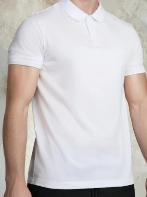 Sinsay - Koszulka polo - biały
