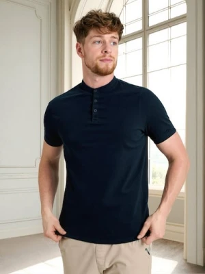 Sinsay - Koszulka polo - granatowy