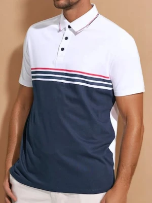 Sinsay - Koszulka polo - granatowy