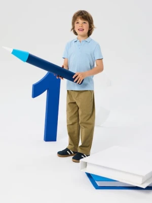 Sinsay - Koszulka polo - niebieski