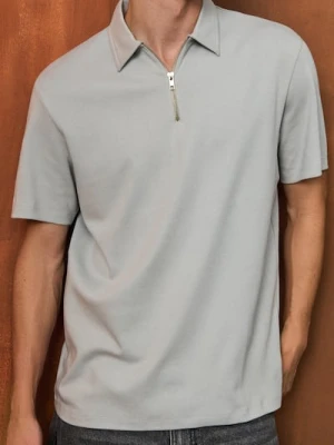 Sinsay - Koszulka polo - szary