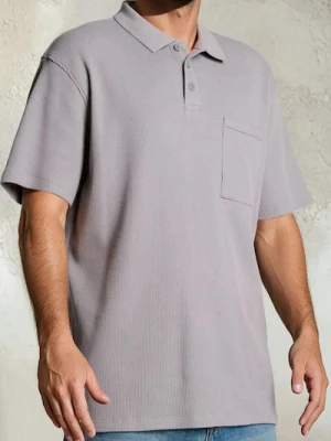 Sinsay - Koszulka polo - szary