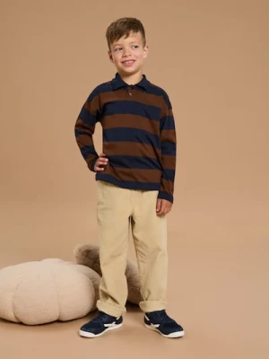 Sinsay - Koszulka polo z długimi rękawami - wielobarwny