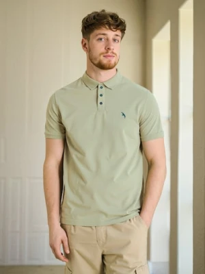 Sinsay - Koszulka polo - zielony