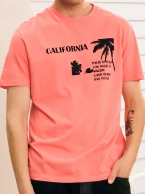 Sinsay - Koszulka - pomarańczowy