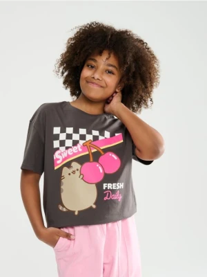 Zdjęcie produktu Sinsay - Koszulka Pusheen the Cat - szary