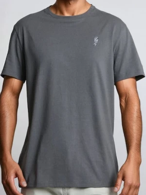 Sinsay - Koszulka regular fit - szary