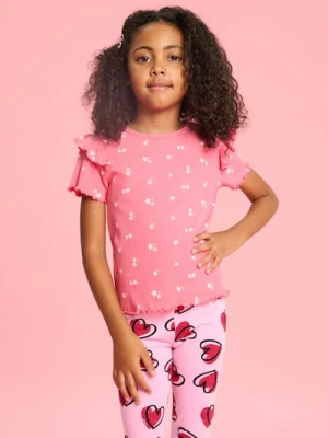 Sinsay - Koszulka - różowy