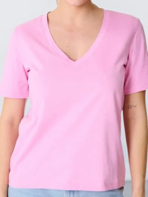 Sinsay - Koszulka - różowy