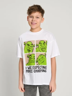 Sinsay - Koszulka Shrek - biały