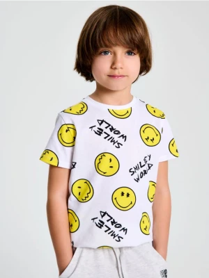 Sinsay - Koszulka SmileyWorld® - biały