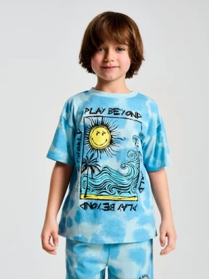 Sinsay - Koszulka SmileyWorld® - niebieski