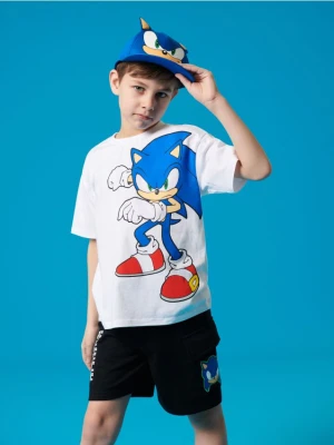 Sinsay - Koszulka Sonic the Hedgehog - biały