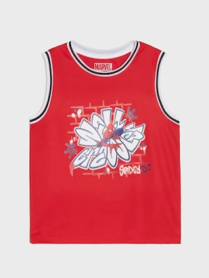 Sinsay - Koszulka Spider-Man - czerwony