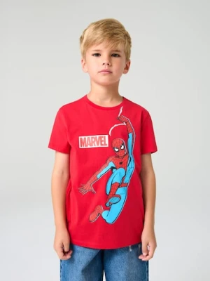 Sinsay - Koszulka Spider-Man - czerwony