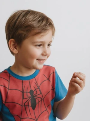 Sinsay - Koszulka Spider-Man - niebieski