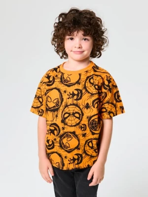 Sinsay - Koszulka Spider-Man - pomarańczowy