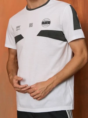 Sinsay - Koszulka sportowa - biały