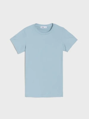 Sinsay - Koszulka sportowa - błękitny