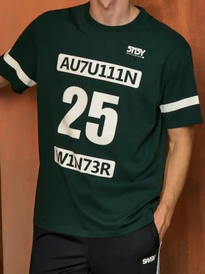 Sinsay - Koszulka sportowa comfort - zielony