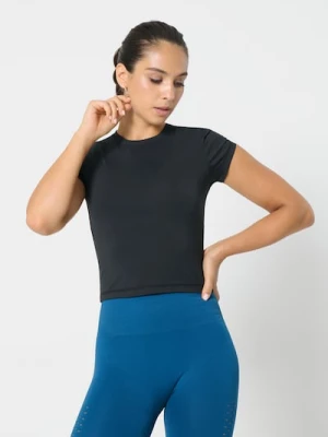 Sinsay - Koszulka sportowa - czarny