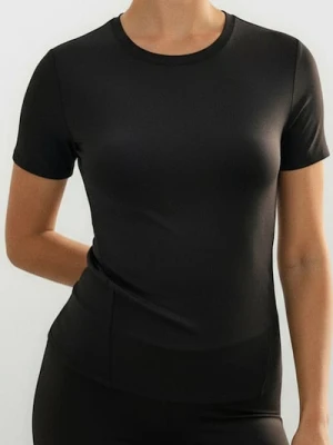 Sinsay - Koszulka sportowa Gym Hard - czarny