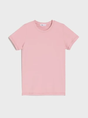 Sinsay - Koszulka sportowa - różowy