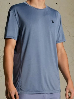 Sinsay - Koszulka sportowa SNSY PERFORMANCE - niebieski