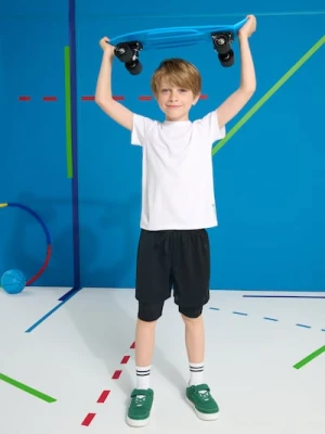 Zdjęcie produktu Sinsay - Koszulka sportowa z szybkoschnącej tkaniny Active - biały