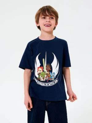 Sinsay - Koszulka Star Wars - granatowy