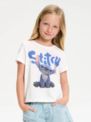 Sinsay - Koszulka Stitch - kremowy