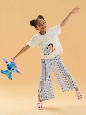 Zdjęcie produktu Sinsay - Koszulka Stitch - kremowy