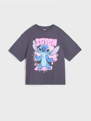 Sinsay - Koszulka Stitch - szary