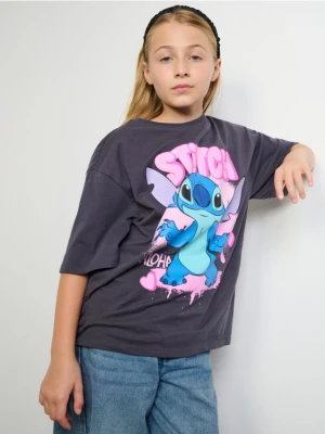 Sinsay - Koszulka Stitch - szary