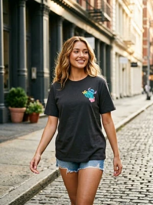 Sinsay - Koszulka Stitch - szary