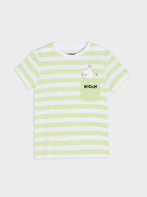 Sinsay - Koszulka The Moomins - kremowy