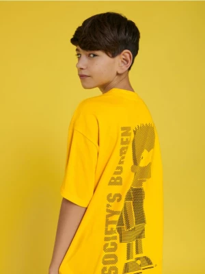 Sinsay - Koszulka The Simpsons - żółty