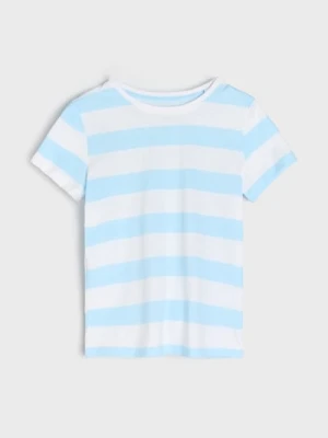 Sinsay - Koszulka w paski - wielobarwny