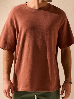 Zdjęcie produktu Sinsay - Koszulka w stylu basic - czerwony