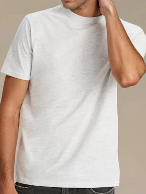 Sinsay - Koszulka w stylu basic - szary