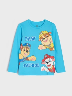 Sinsay - Koszulka z długim rękawem PAW Patrol - niebieski