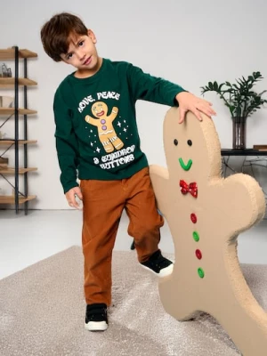 Sinsay - Koszulka z długim rękawem Shrek - zielony