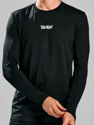 Sinsay - Koszulka z długim rękawem SNSY PERFORMANCE - czarny