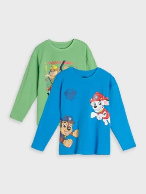 Sinsay - Koszulka z długimi rękawami 2 pack PAW Patrol - wielobarwny